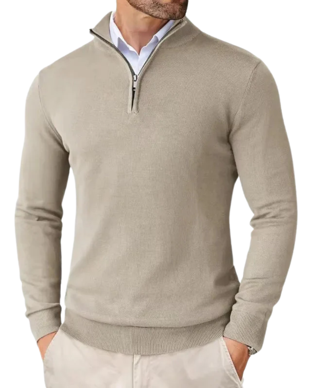Romeo Zip-Up Pullover