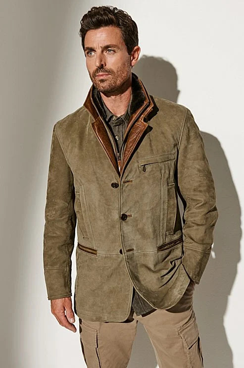 Lucas - Vintage-Frühlingsjacke für Männer
