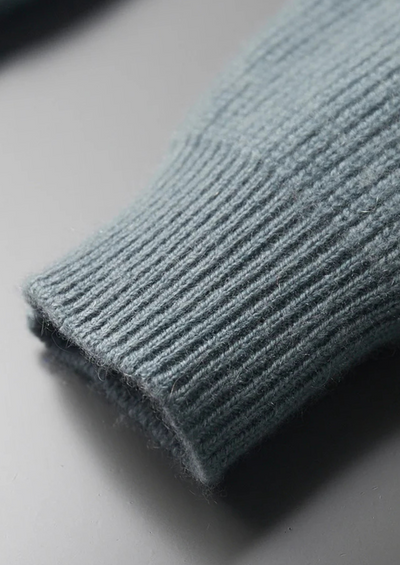 Camden - Gerippter Zip Pullover