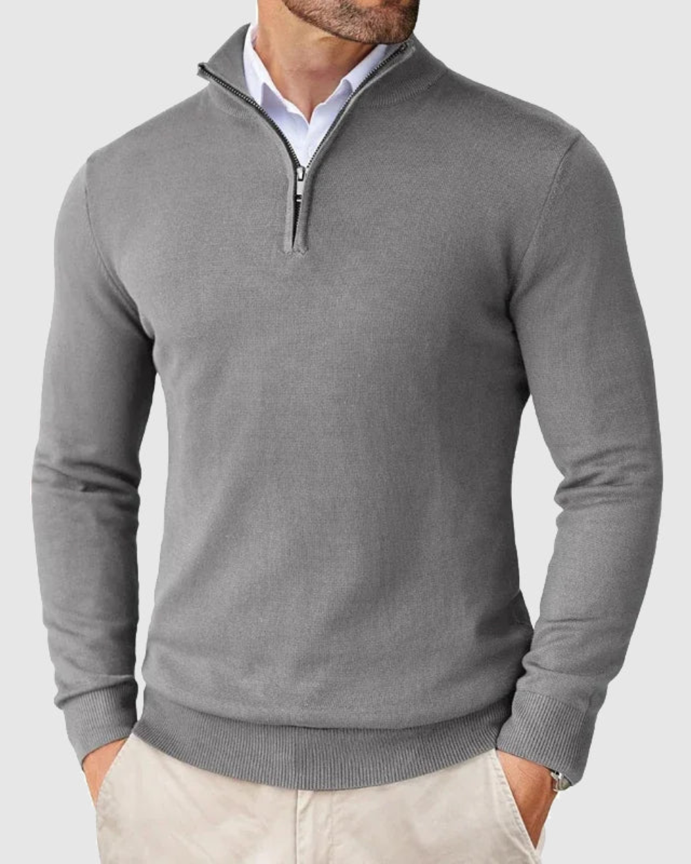 Romeo Zip-Up Pullover