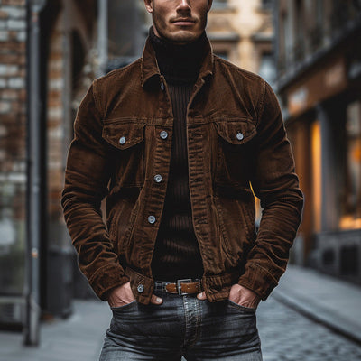 Kai - Vintage Jacke aus Baumwolle