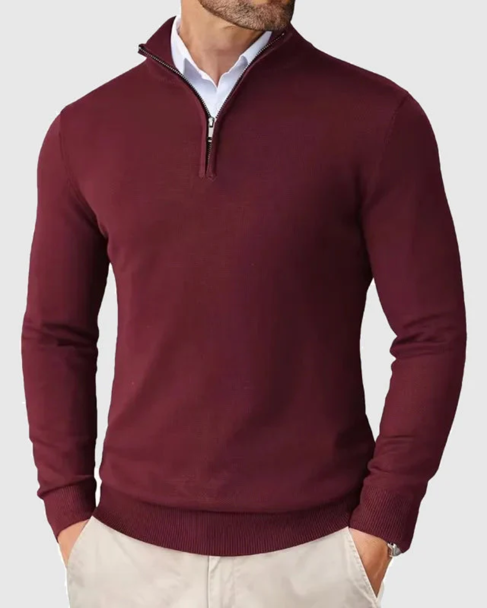 Romeo Zip-Up Pullover