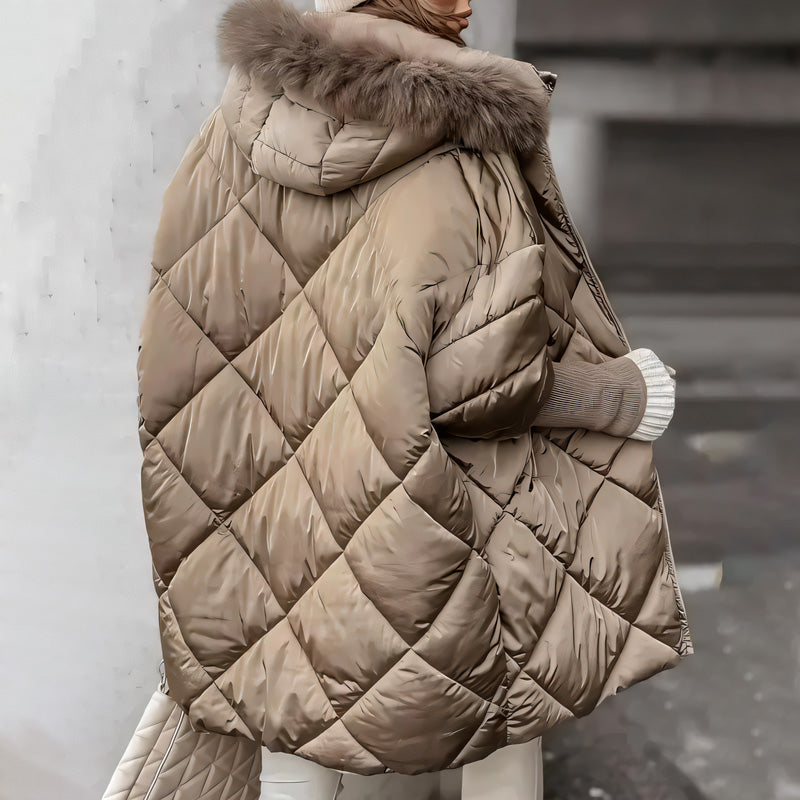 Susi - ❄️Winterschlussverkauf❄️Damen Midi-Parka mit Strickärmeln✈️Kostenloser Versand✈️