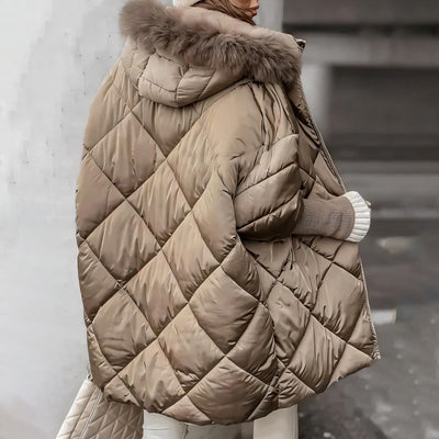 Susi - ❄️Winterschlussverkauf❄️Damen Midi-Parka mit Strickärmeln✈️Kostenloser Versand✈️