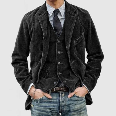 Florian - Blazer und Weste aus Kord