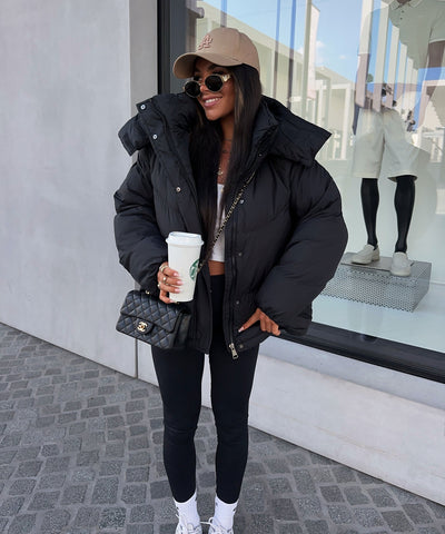 Pufferjacke Fina Schwarz