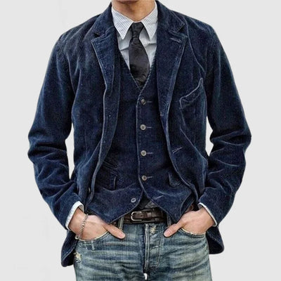 Florian - Blazer und Weste aus Kord