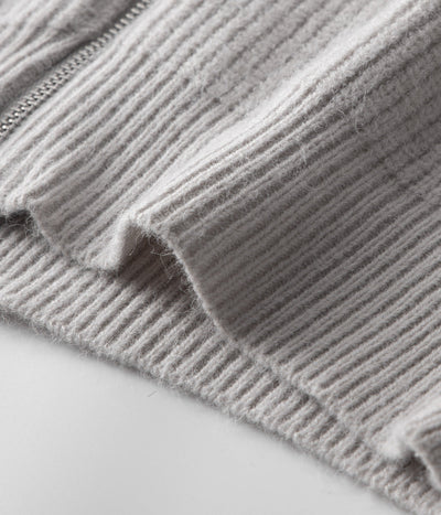 Sorrento Woll Zip Cardigan