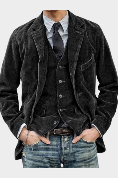 Florian - Blazer und Weste aus Kord