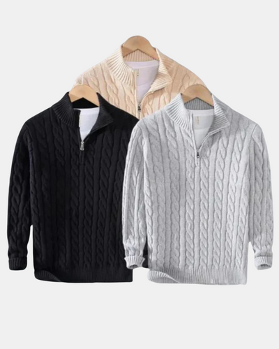 Pietro Halbzip-Pullover