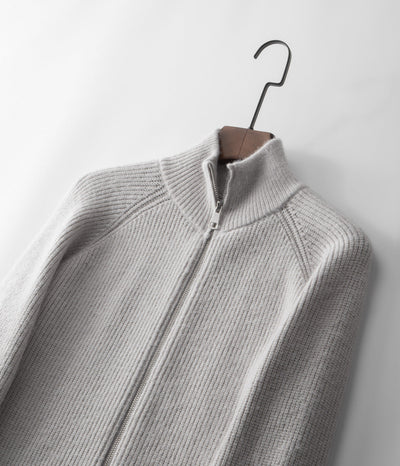 Sorrento Woll Zip Cardigan