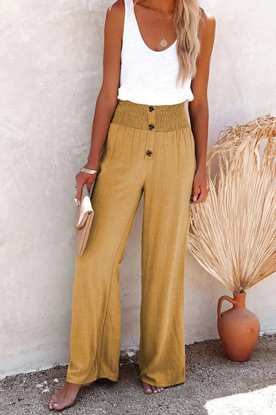 Mildred - Bequeme Hose mit hoher Taille