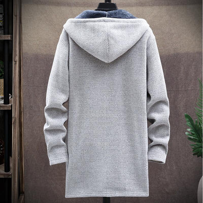 Marcel - Warme Strickjacke mit Reißverschluss