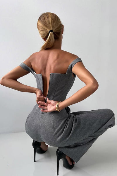 Nora - Dreiteiliges Set mit doppelreihigem Blazer