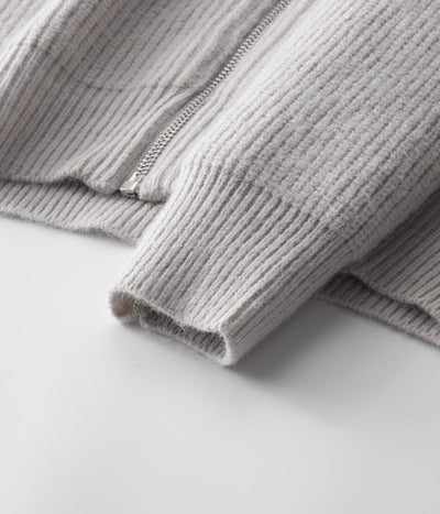 Sorrento Woll Zip Cardigan