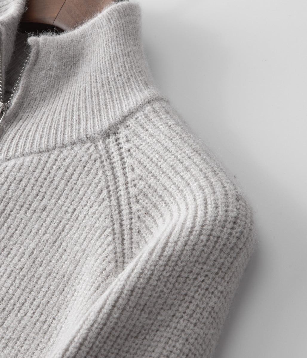 Sorrento Woll Zip Cardigan