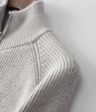 Sorrento Woll Zip Cardigan