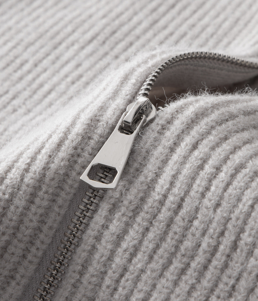 Sorrento Woll Zip Cardigan