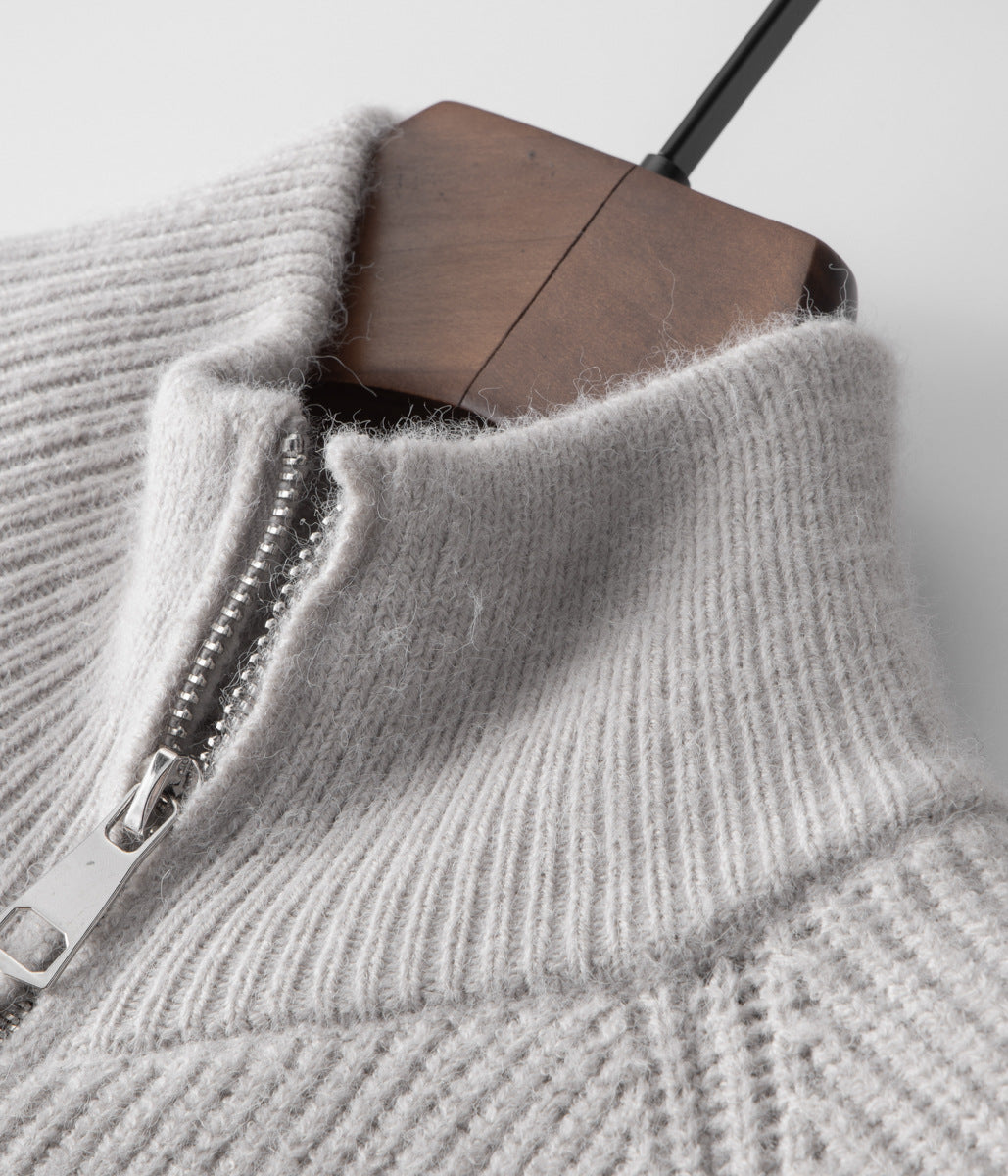 Sorrento Woll Zip Cardigan