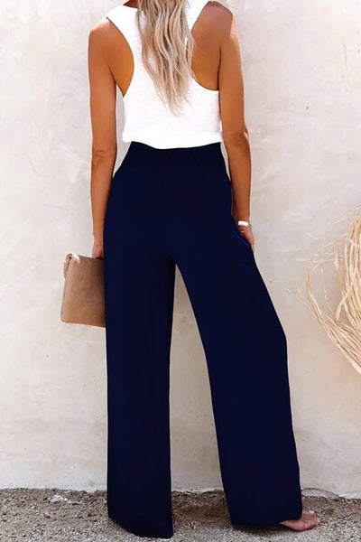 Mildred - Bequeme Hose mit hoher Taille