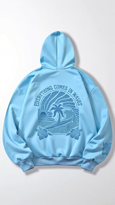 Abigail Bestickter Kapuzenpullover