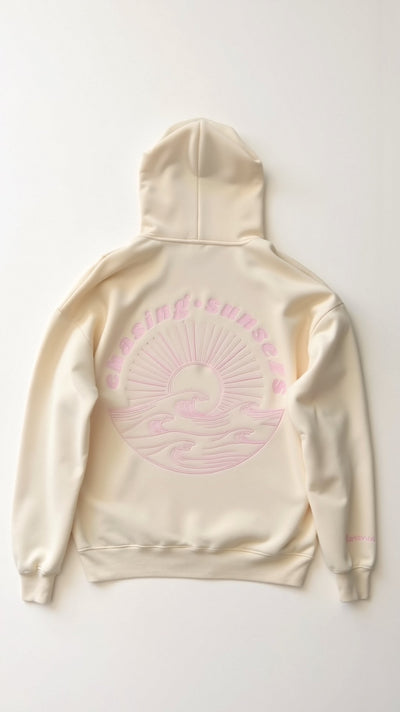 Abigail Bestickter Kapuzenpullover