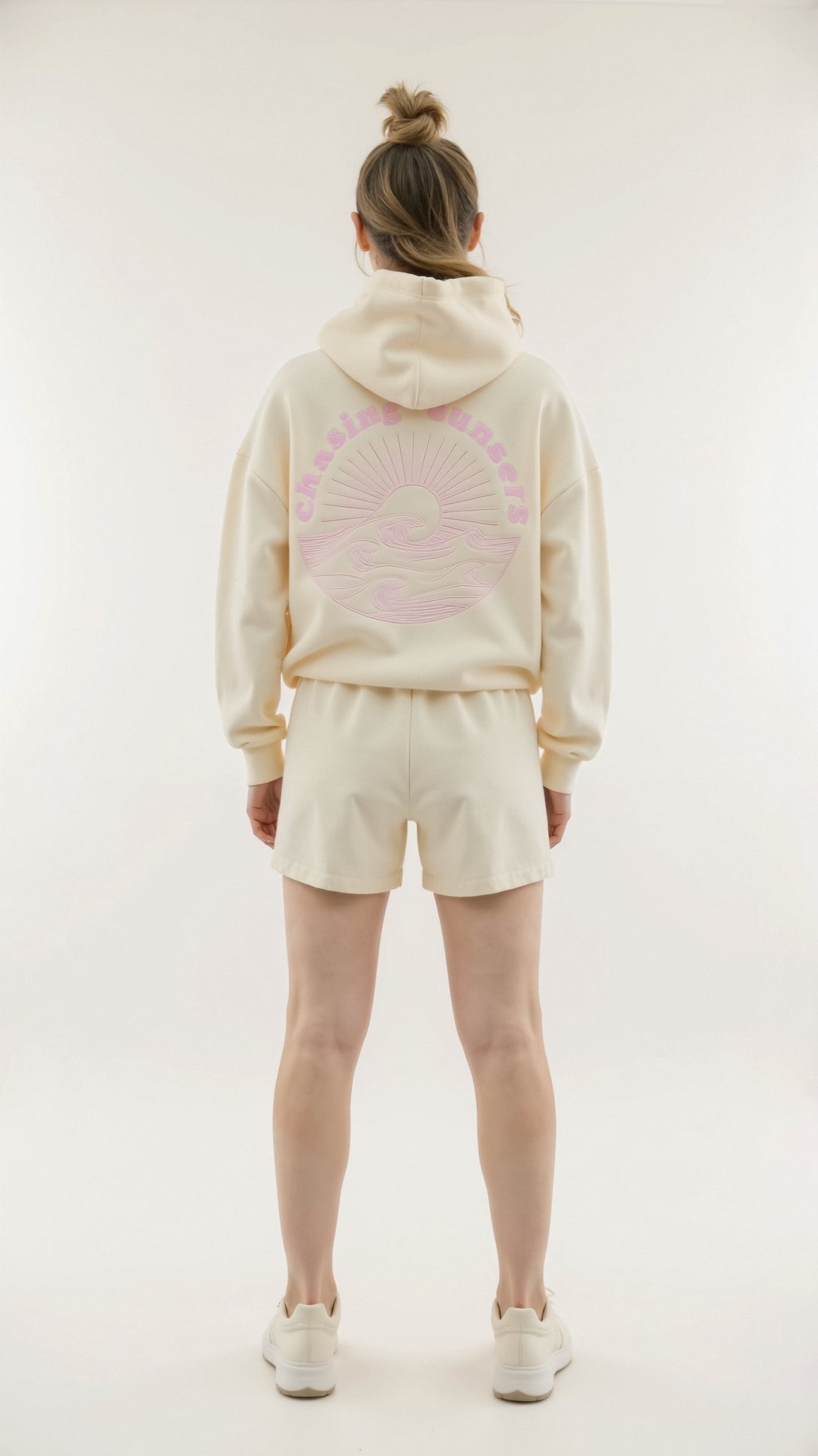 Abigail Bestickter Kapuzenpullover
