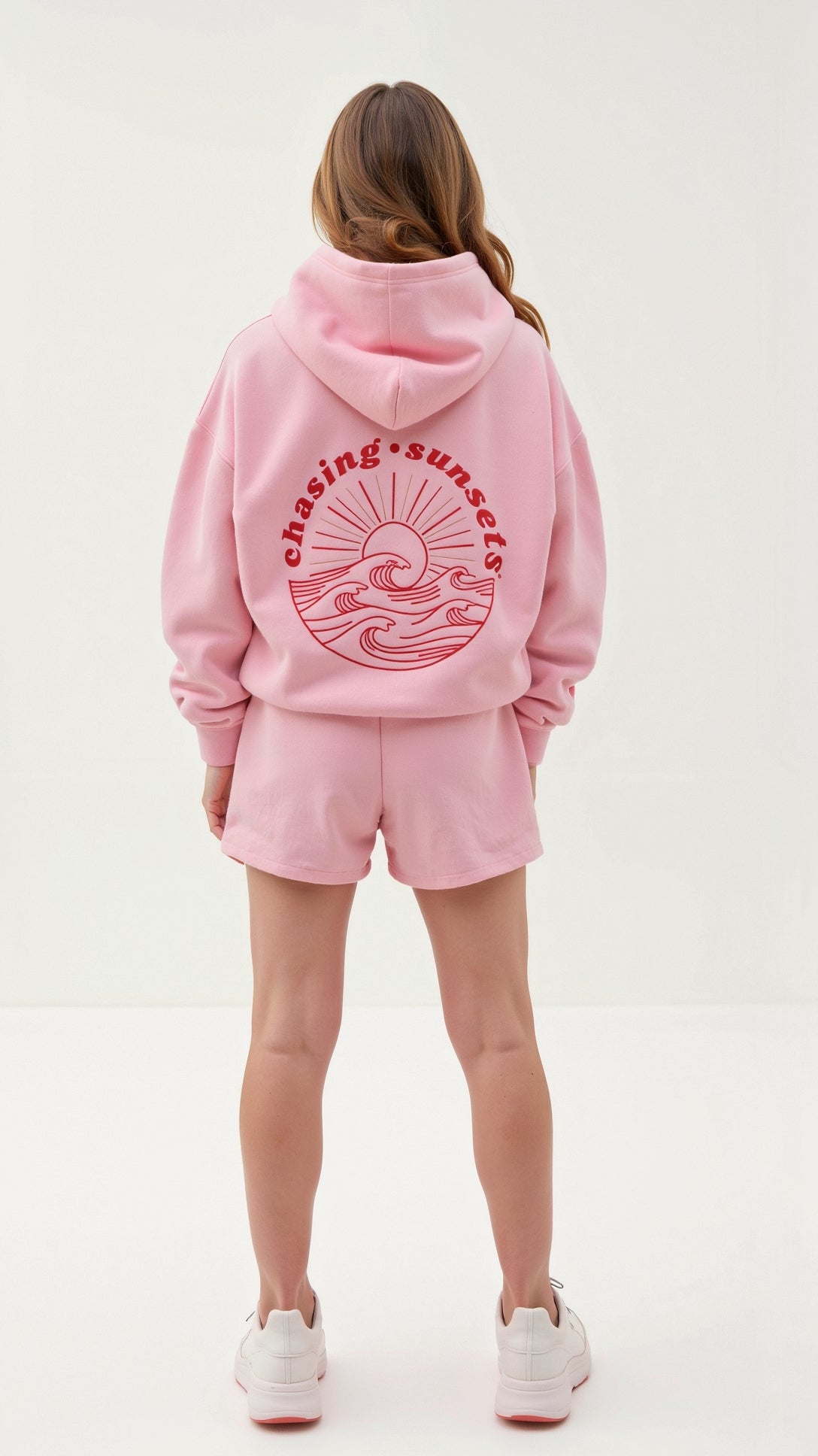 Abigail Bestickter Kapuzenpullover