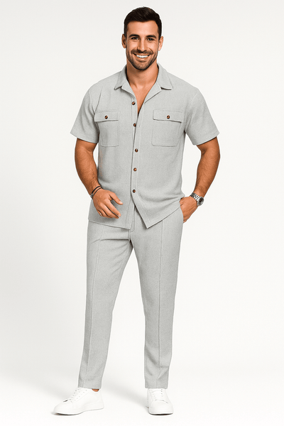 Ali Freizeit-Set mit Brusttaschen und Hose