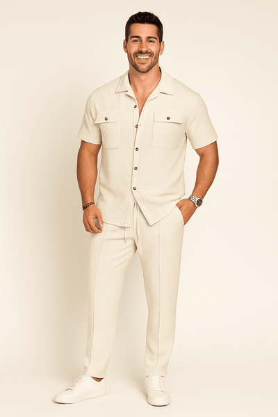 Ali Freizeit-Set mit Brusttaschen und Hose