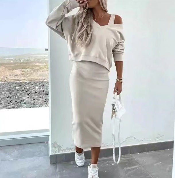 Aurelia - Freizeit-Sweatshirt und Kleid Set