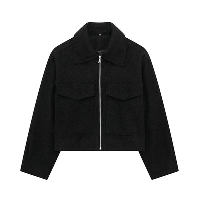 Ayla Kurzjacke mit Reißverschluss und Taschen
