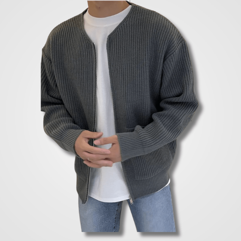 Dennis Strickjacke mit Reißverschluss