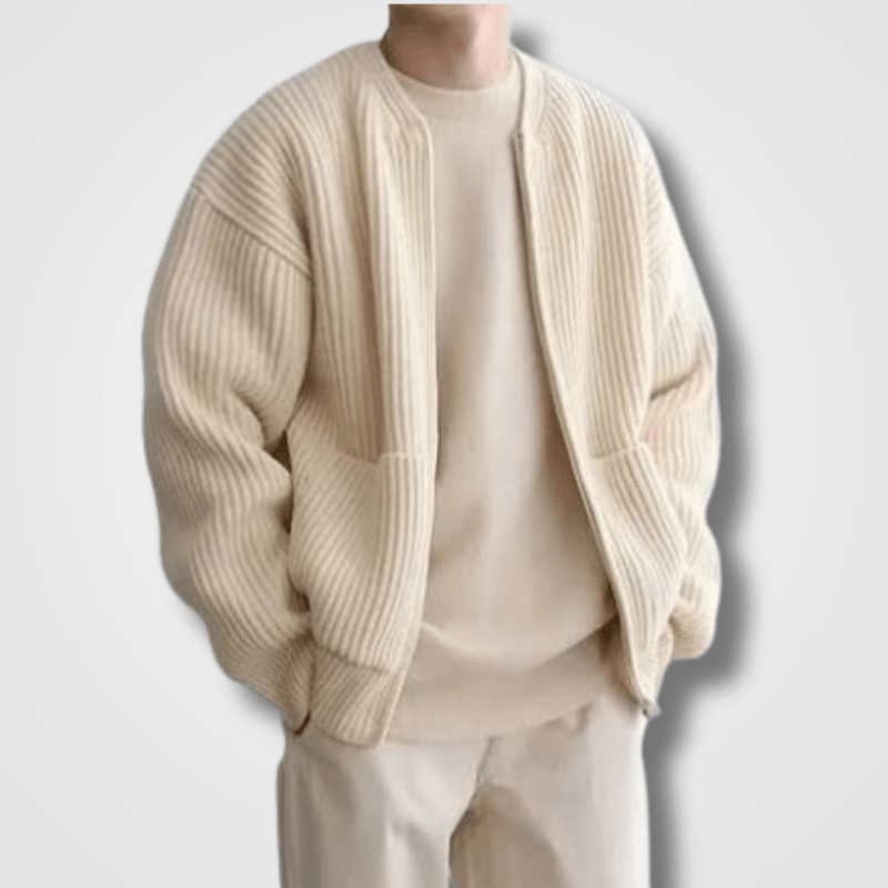 Dennis Strickjacke mit Reißverschluss