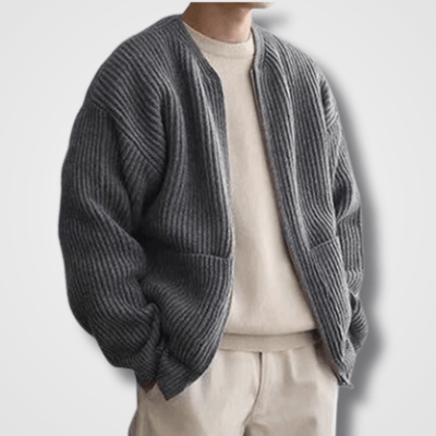 Dennis Strickjacke mit Reißverschluss