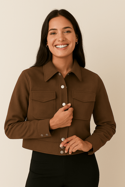 Desirée Kurzjacke mit Knöpfen