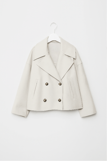 Dora jacke mit doppelreihiger Knopfleiste