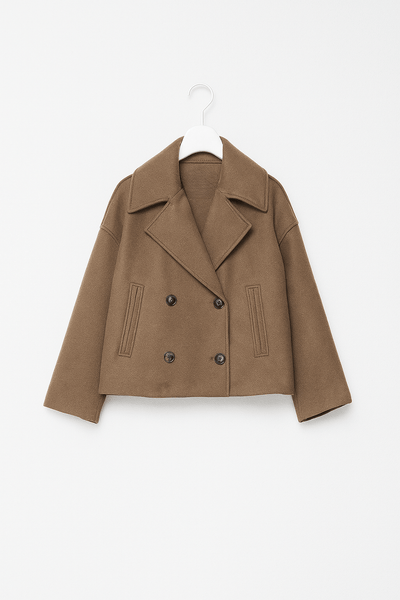 Dora jacke mit doppelreihiger Knopfleiste