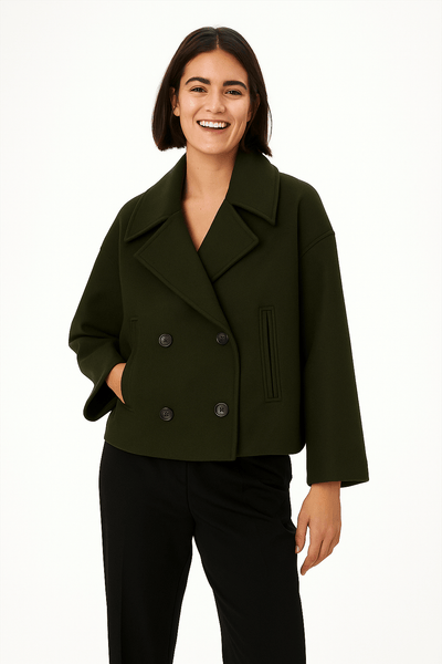 Dora jacke mit doppelreihiger Knopfleiste