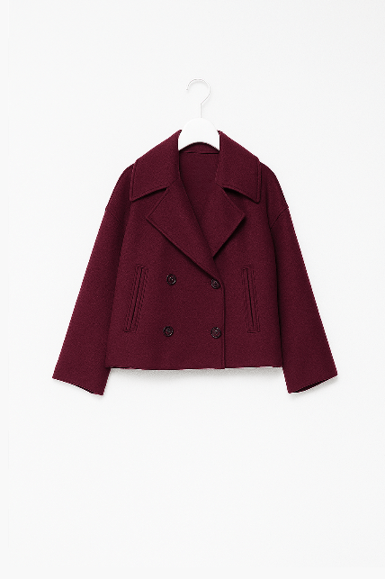 Dora jacke mit doppelreihiger Knopfleiste