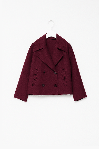 Dora jacke mit doppelreihiger Knopfleiste