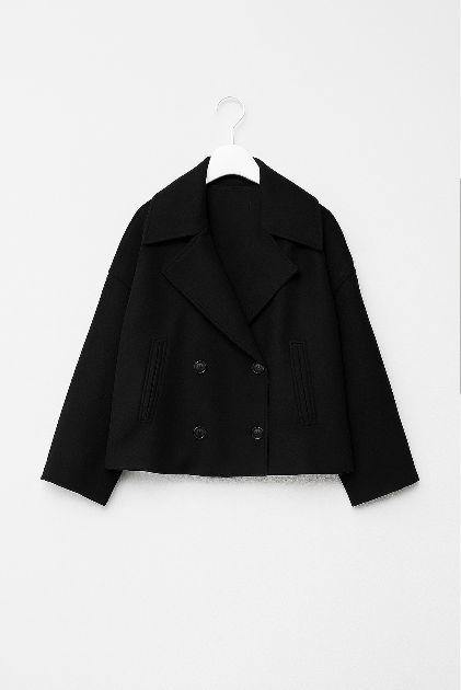 Dora jacke mit doppelreihiger Knopfleiste