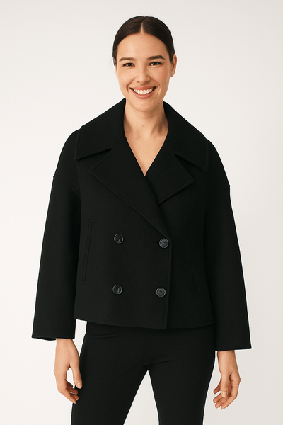 Dora jacke mit doppelreihiger Knopfleiste