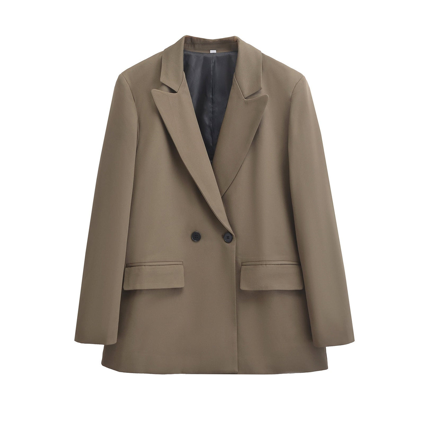 Fatima Blazer mit Reverskragen und Knöpfen