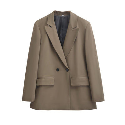 Fatima Blazer mit Reverskragen und Knöpfen