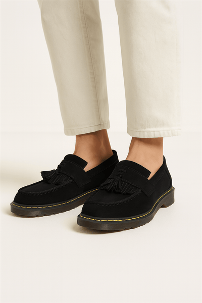 Jack Wildleder-Loafer mit Quasten