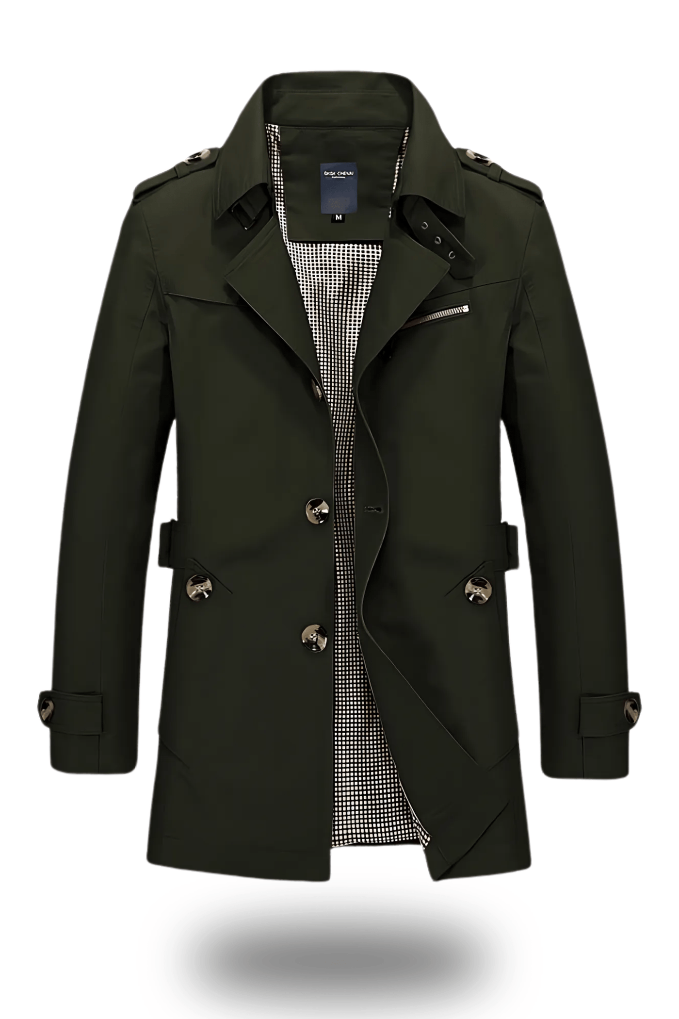 Jens Trenchcoat mit umgelegtem Kragen