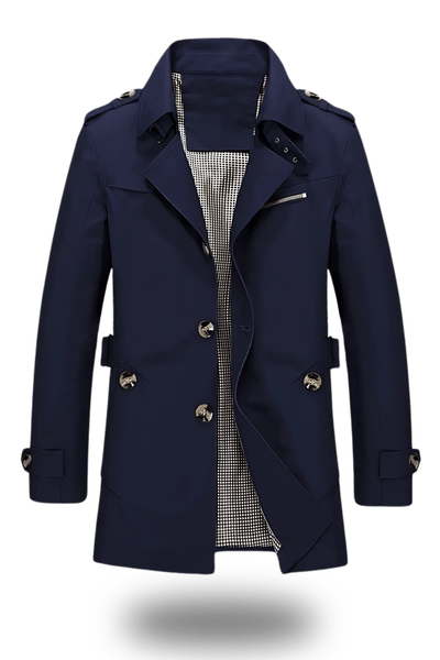Jens Trenchcoat mit umgelegtem Kragen