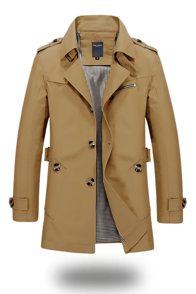 Jens Trenchcoat mit umgelegtem Kragen