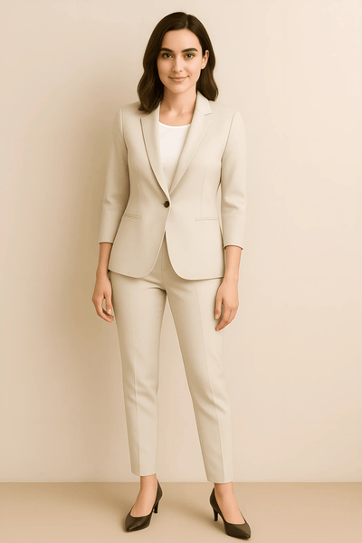 Karoline Blazer und Hosen Set
